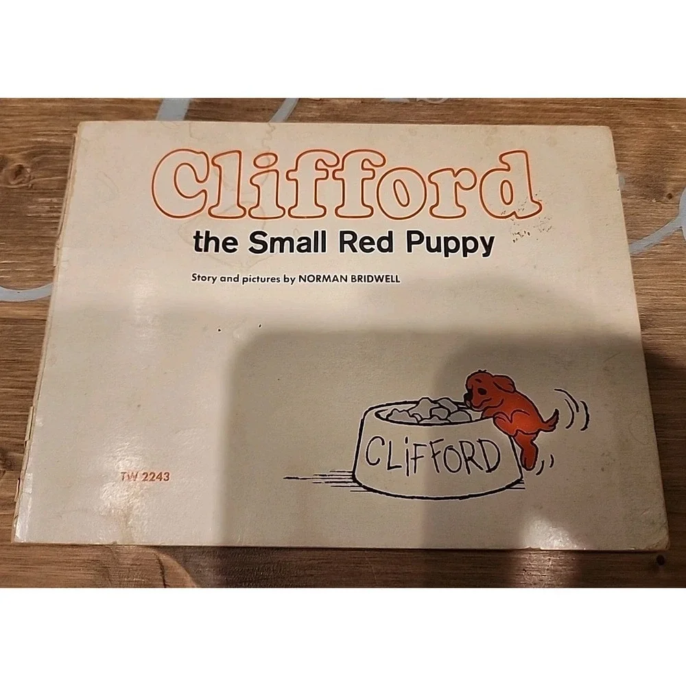 VTG Clifford by Norman Bridwell-the‎ Small Red Puppy-1972 - 1st Printing-Sept